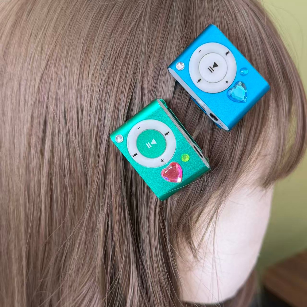 Audio Music Player - Clipe de Cabelo MP3 Original Love