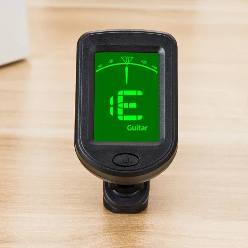 Guitar Tuner Clip - Afinador de guitarra clip-on sintonizador digital