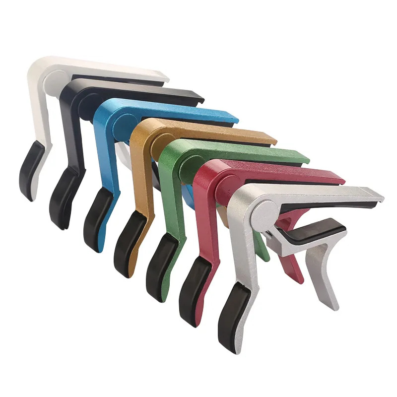 Guitar Tuner Clip - 1/2 pçs capo de guitarra para