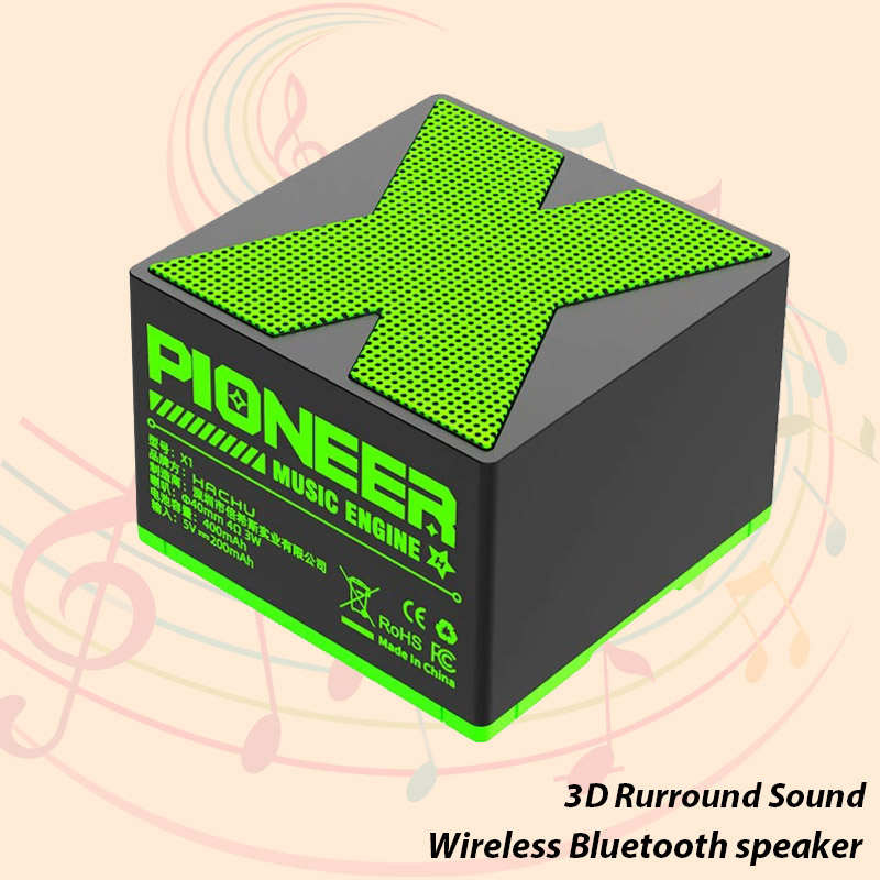 Audio Music Player - X1 sem fio bluetooth alto-falante música
