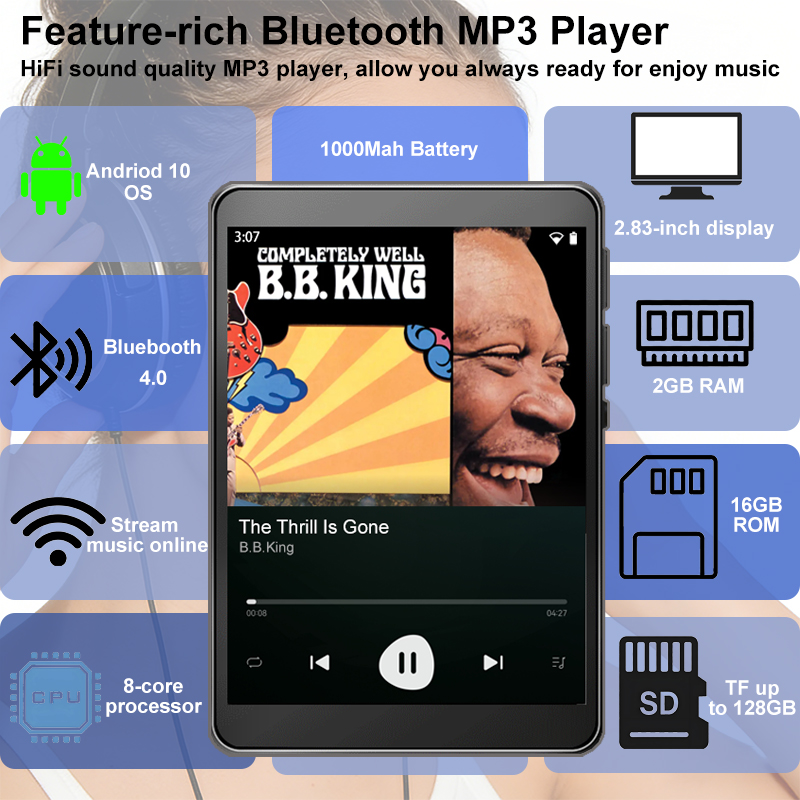 Audio Music Download Free Mp3 - Reprodutor de MP3 WiFi Android 10
