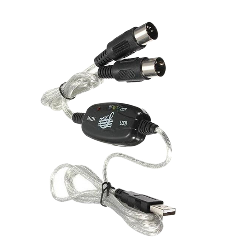 B50B-2X usb para midi 5pin con - Audio Music Edit avaliação e preço