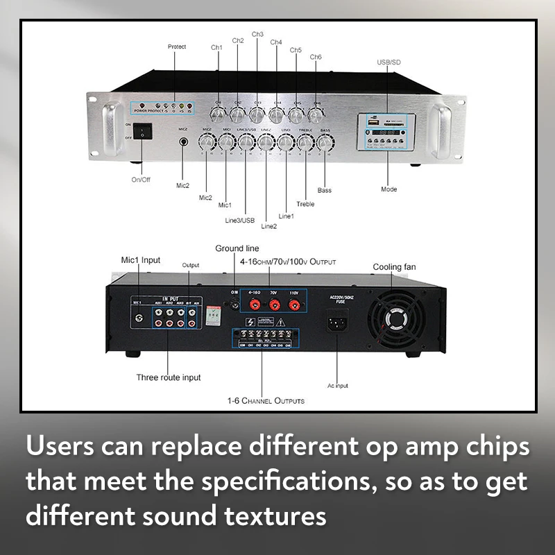 Amplificador de Potência Profi - Audio Music Hall avaliação e preço