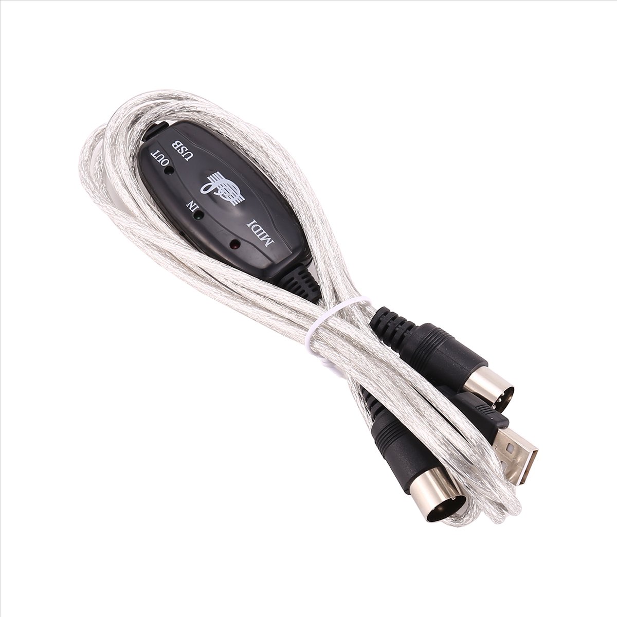 Cabo Conversor USB para MIDI A - Audio Music Edit avaliação e preço