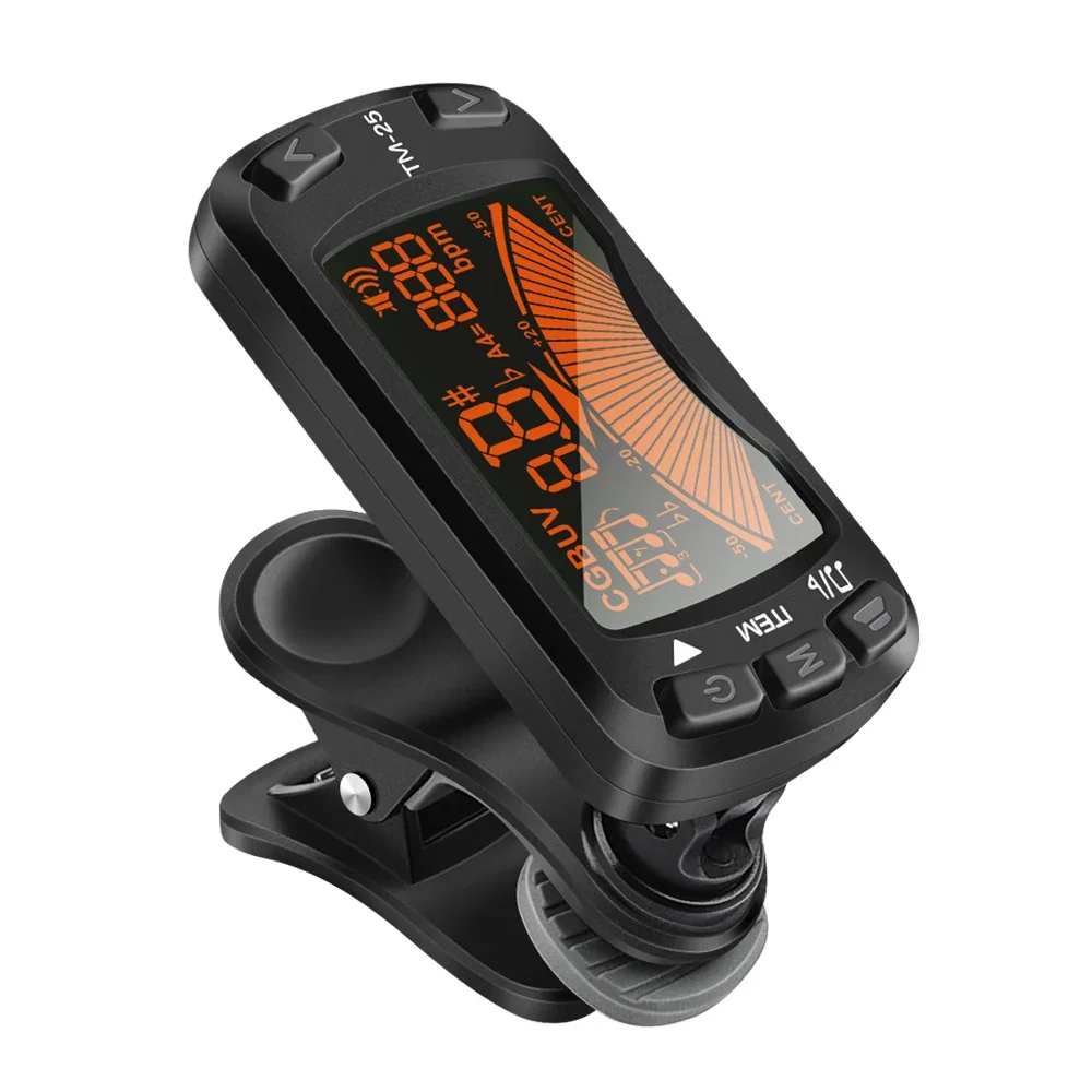 Afinador compacto 3 em 1 para  - Guitar Tuner Clip avaliação e preço