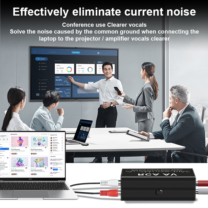 Isolador de Loop de Terra RCA  - Audio With Music avaliação e preço