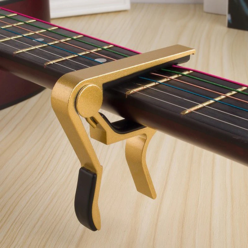 Capo de guitarra de alta quali - Guitar Tuner Clip avaliação e preço