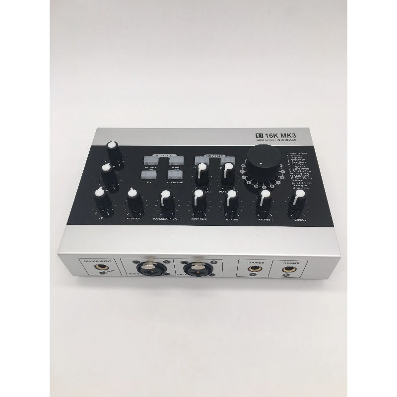 Interface de Áudio USB U16K MK - Audio Music Free Online avaliação e preço