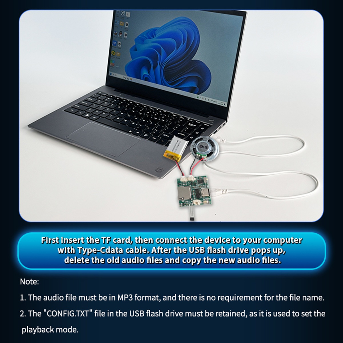 Módulo Gravador de Som Program - Audio Music Download Free Mp3 avaliação e preço