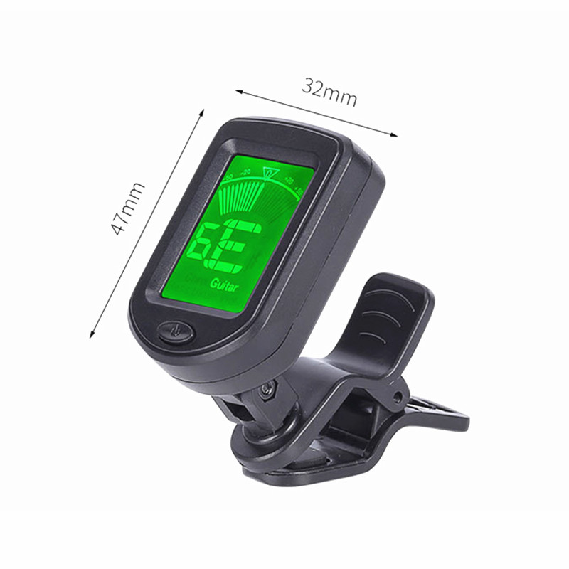 Sintonizador digital LCD para  - Guitar Tuner Clip avaliação e preço