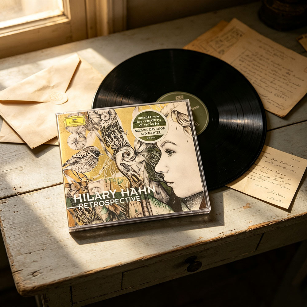 CD 'Retrospective' Hilary Hahn - Audio With Music avaliação e preço