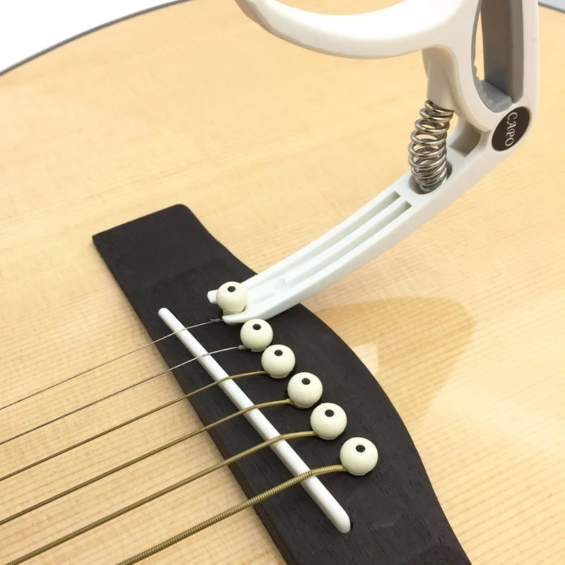 Capo de guitarra de plástico p - Guitar Tuner Clip avaliação e preço