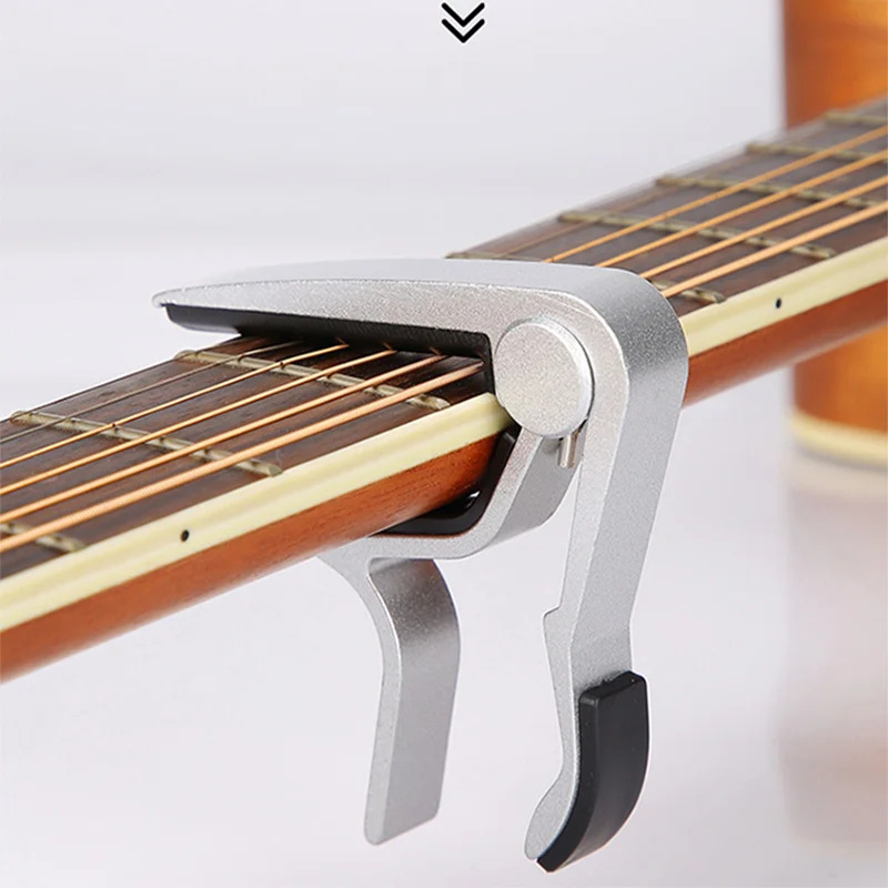 1/2 pçs capo de guitarra para  - Guitar Tuner Clip avaliação e preço