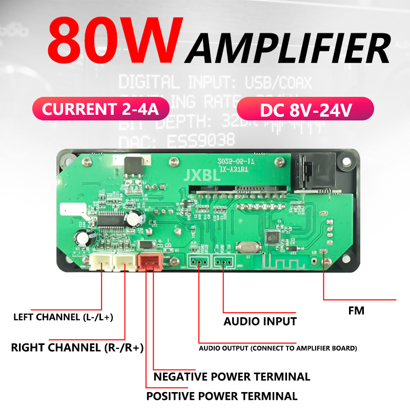 Placa Decodificadora MP3 Bluet - Audio Music Player avaliação e preço