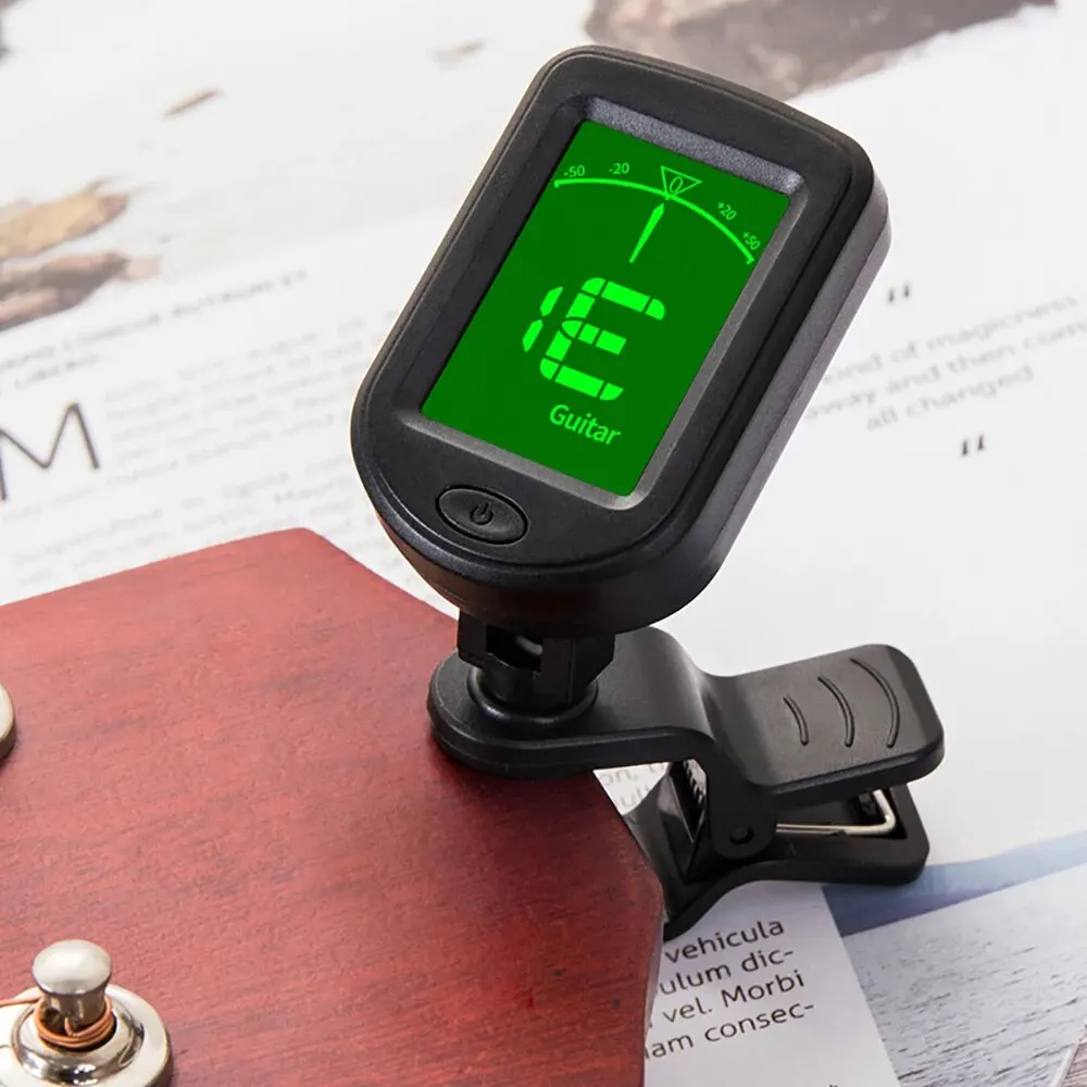T-02 afinador de guitarra clip - Guitar Tuner Clip avaliação e preço