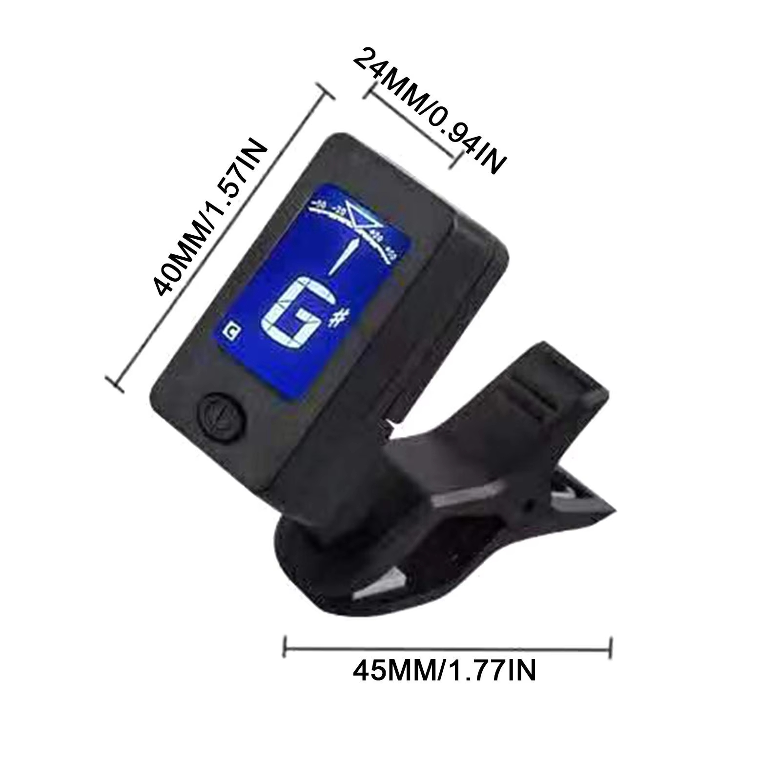 Miwayer Profissional 360 °   A - Guitar Tuner Clip avaliação e preço