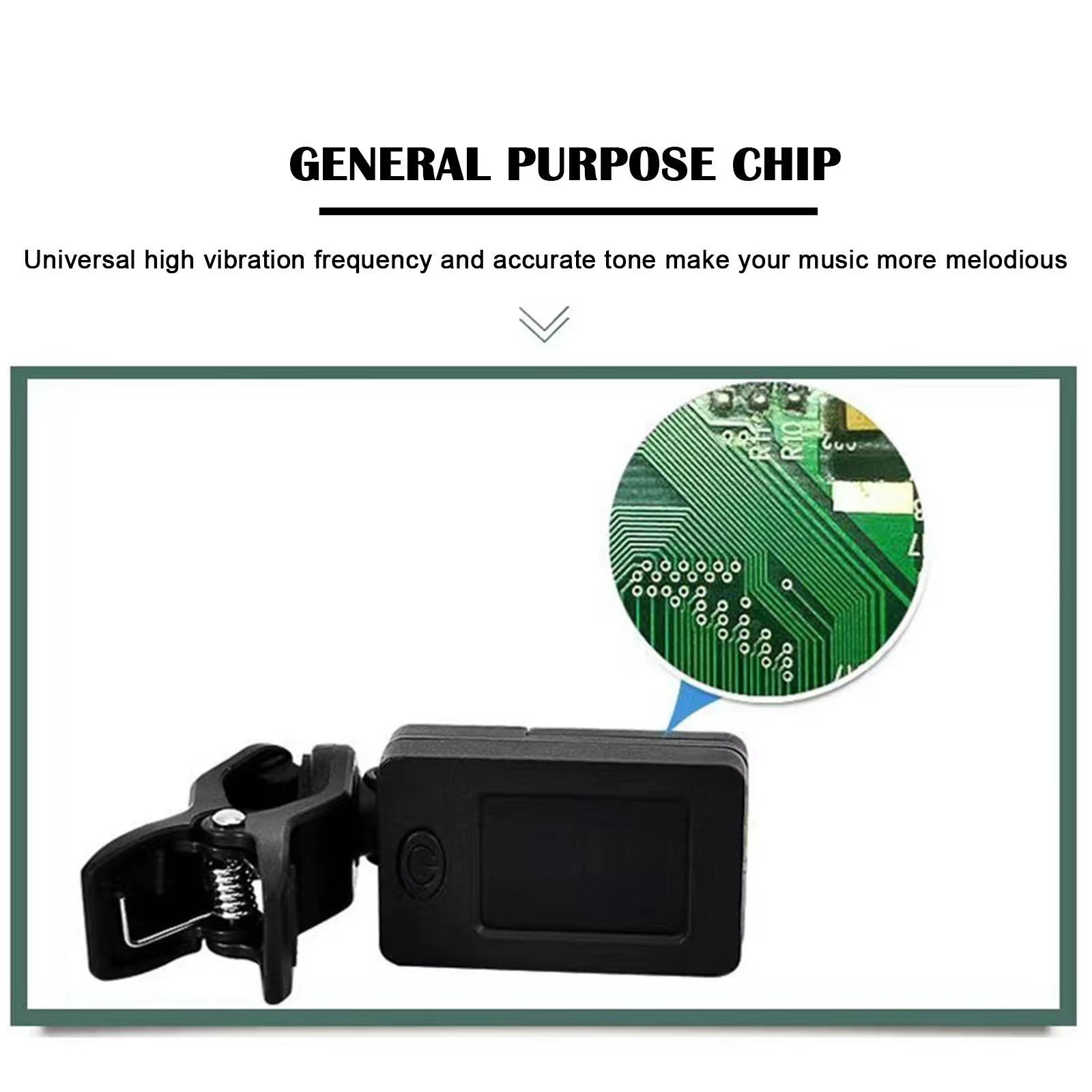 Miwayer Profissional 360 °   A - Guitar Tuner Clip avaliação e preço